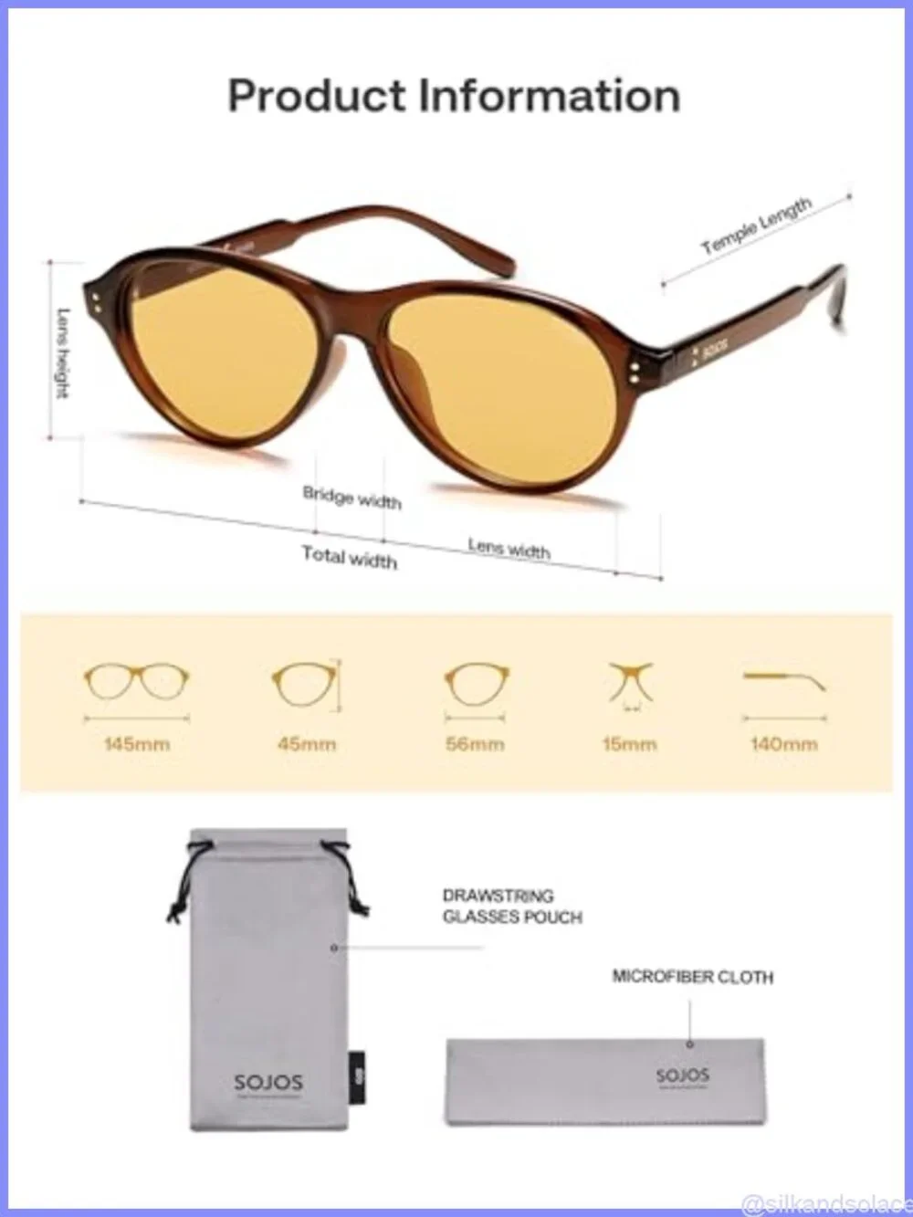 Retro Aviator Polarized Sunglasses UV Protection Unisex Shades